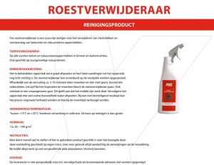 Fix Roest Verwijderaar 1 Ltr. A. van Elk BV
